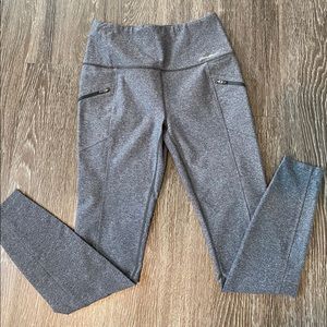 NWOT Heather Gray Eddie Bauer Leggings Size Small